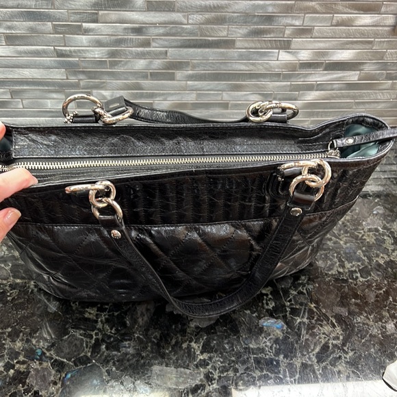 Vintage Coach leather bag black - Picture 4 of 9